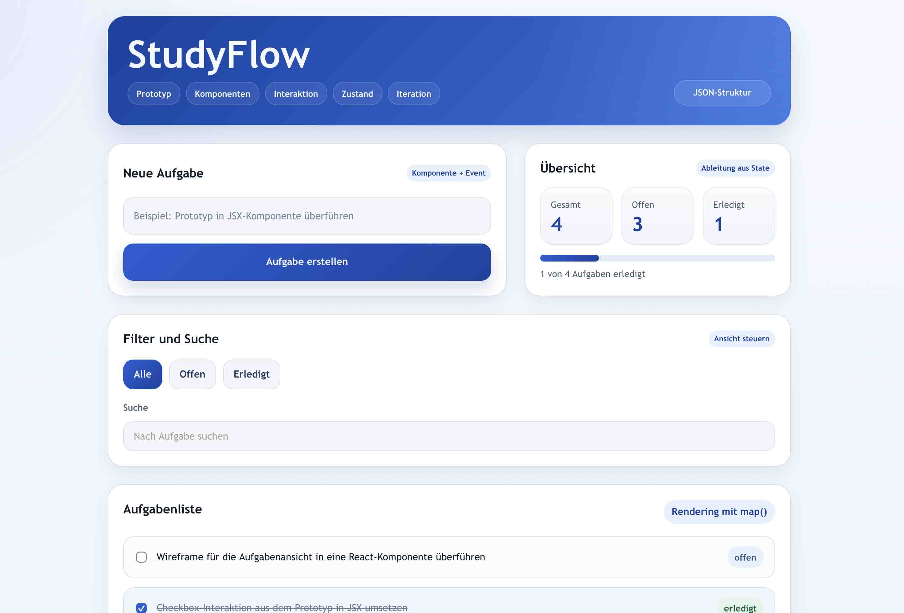 HCI Demo -Studyflow