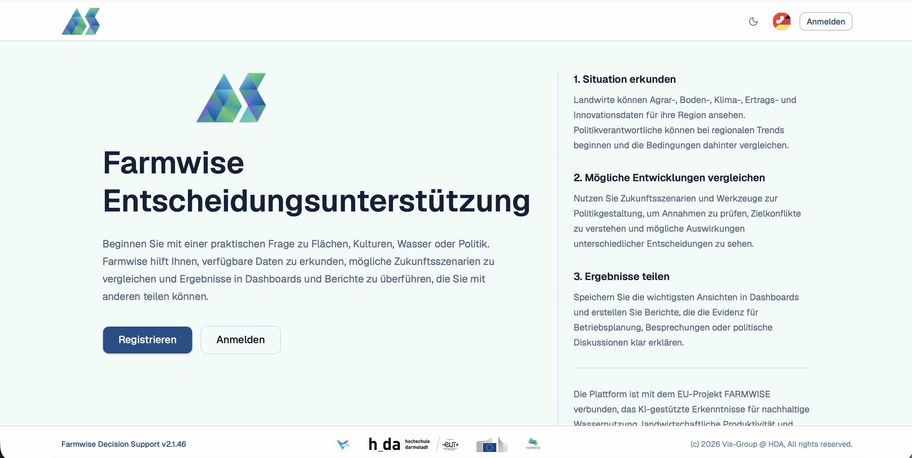 Farmwise Decision Support
