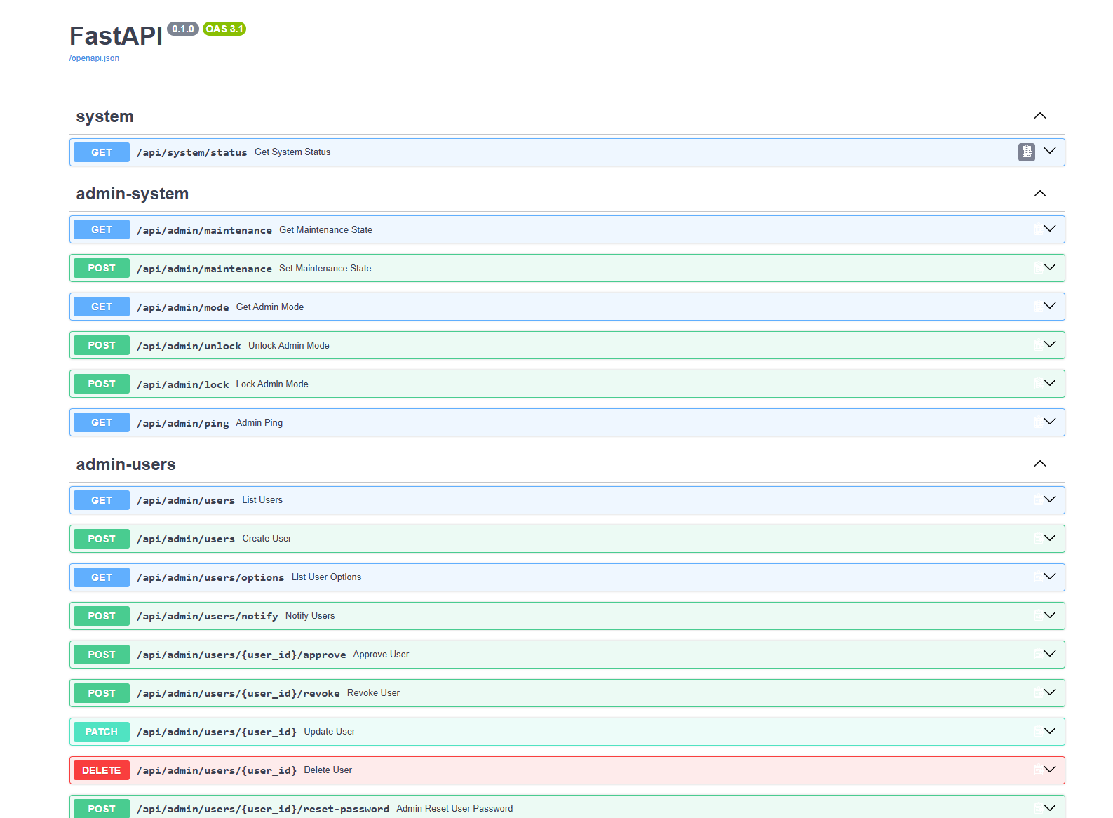 KIWI API