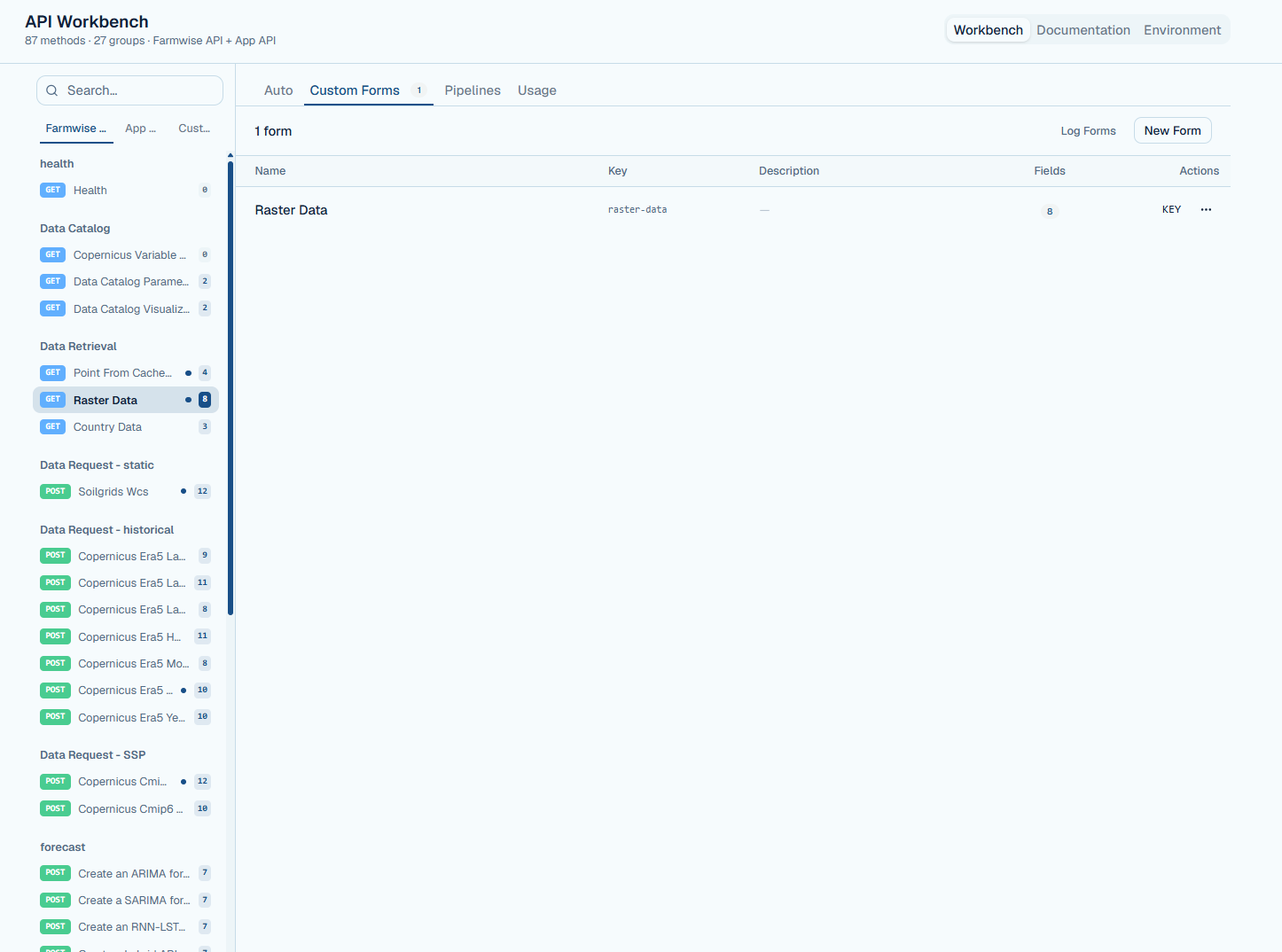 API Workbench